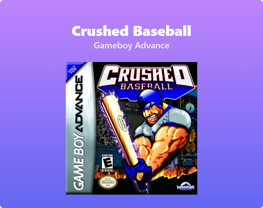Crushed Baseball for Game Boy Advance